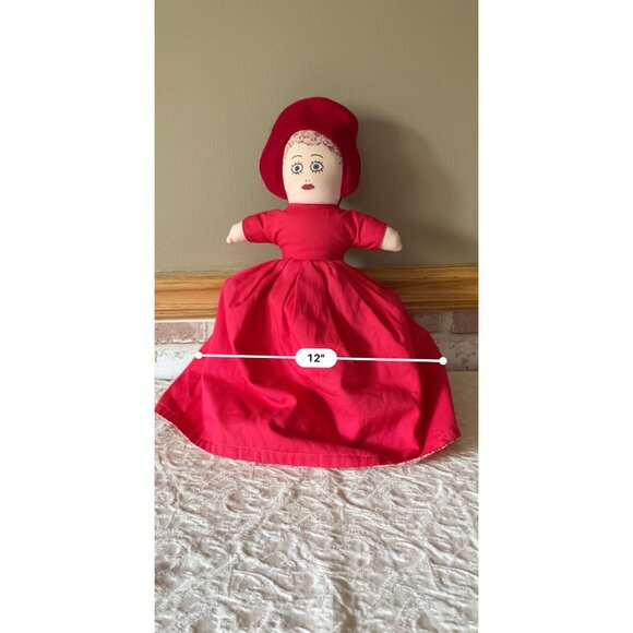 Vintage Reversible Rag Doll With Grandma, Wolf, and The Little Red Riding Hood - Picture 15 of 15